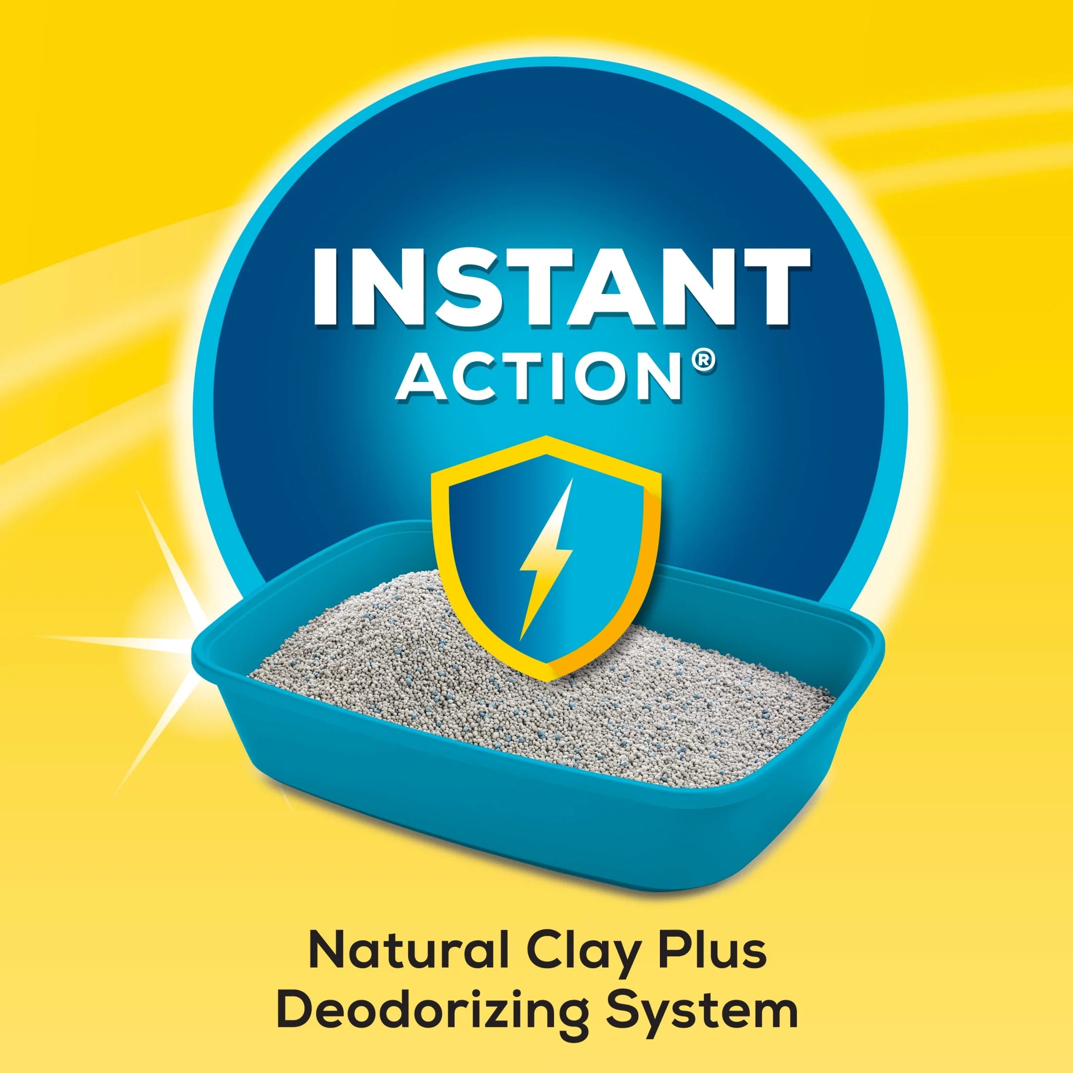 Purina  Instant Action Arena Aglomerante Cat, Aroma Floral, Garrafa De 20 Lb